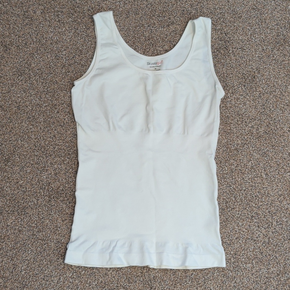 Skinnygirl Smoothers & Shapers White Tank Top - Size XL